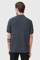 Oblečení Polo tričko z vlněné směsi AllSaints ASPEN M025KA námořnická modř