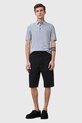 AllSaints polo din lână MODE albastru M086KB