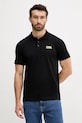 Karl Lagerfeld tricou polo regular negru 553235.745088
