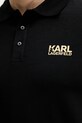 Karl Lagerfeld tricou polo 553235.745088 negru