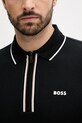 BOSS Green poló 50544450 fekete