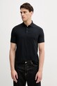 Karl Lagerfeld polo z elastanem granatowy 553221.745750