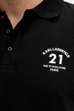 Πόλο Karl Lagerfeld 553235.745017 μαύρο