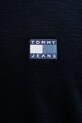 Бавовняне поло Tommy Jeans DM0DM22063 темно-синій