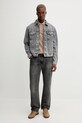 Tommy Jeans polo bawełniane DM0DM22063 beżowy AW25