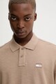 Tommy Jeans polo bawełniane beżowy DM0DM22063