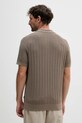 Odjeća Pamučna polo majica Michael Kors CT560GT469 smeđa