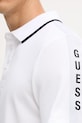 Guess tricou polo PAUL M5YP42.KARS2 alb
