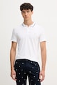 Guess tricou polo NOLAN slim alb M5YP66.J1314