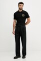 Versace Jeans Couture polo bawełniane 79GAGT00.CJ01T czarny AW25