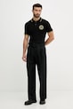 Versace Jeans Couture polo bawełniane 79GAGT00.CJ01T czarny AW25