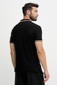 Odzież Versace Jeans Couture polo bawełniane 79GAGT00.CJ01T czarny
