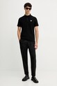Karl Lagerfeld tricou polo 554221.745001 negru AW25