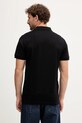 Odzież Karl Lagerfeld polo bawełniane 554201.745006 czarny