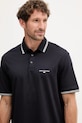 Oblečenie Bavlnené polo tričko Armani Exchange XM000993.AF10361 tmavomodrá