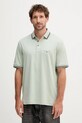Armani Exchange polo de bumbac regular verde XM000993.AF10361