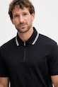 Odzież Armani Exchange polo bawełniane XM000994.AF10366 granatowy