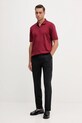 Бавовняне поло Armani Exchange XM001291.AF10364 бордо AW25