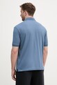 Одяг Armani Exchange поло чоловіче з бавовною XM001557.AF10363 блакитний