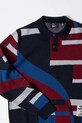 Дрехи Пуловер с вълна by Parra Vertical forest knitted polo 54240 син