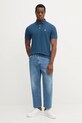 Hackett London polo bawełniane HM5600001 granatowy AW25