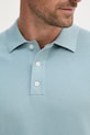 Hackett London polo bawełniane HM7000005 niebieski