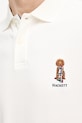 Hackett London pamut póló HM5600028 bézs