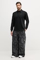 adidas Originals longsleeve bawełniany Rugby Polo JY1401 czarny AW25