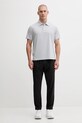Calvin Klein Performance polo treningowe LVGMF5K103 szary AW25