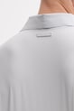Tréningová polokošeľa Calvin Klein Performance LVGMF5K103 sivá