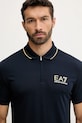 EA7 Emporio Armani tricou polo bleumarin AF13739.7M000669