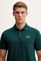 Поло EA7 Emporio Armani зелёный AF13511.7M000847