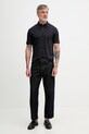 Armani Exchange polo pánské bavlněné XM000735.AF10356 námořnická modř SS26