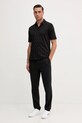 Бавовняне поло Armani Exchange XM000735.AF10356 чорний AW25