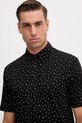 Бавовняне поло Armani Exchange XM000735.AF10356 чорний