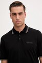 Одяг Бавовняне поло Armani Exchange XM001349.AF16246 чорний