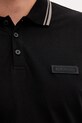 Бавовняне поло Armani Exchange чорний XM001349.AF16246