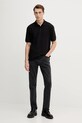 Armani Exchange polo bawełniane XM001882.AF10337 czarny AW25