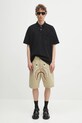 Human Made polo bawełniane HM29CS025 czarny
