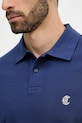 Just Cavalli polo de bumbac 79OAGT06.CJ506 bleumarin