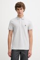 Abercrombie & Fitch polo z elastanem szary KI124.5379.110