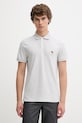 Abercrombie & Fitch tricou polo slim gri KI124.5379.110