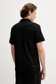 Odzież Lacoste polo bawełniane DH5928 czarny