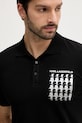 Karl Lagerfeld polo czarny 554235.745400