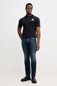 Karl Lagerfeld polo 554235.745401 granatowy AW25
