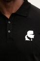Karl Lagerfeld polo 554235.745401 czarny