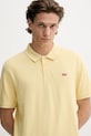 Levi's polo de bumbac galben 35883.0287