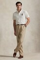 Ρούχα Βαμβακερό μπλουζάκι πόλο Polo Ralph Lauren 710P00082 λευκό