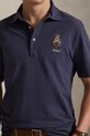 Polo Ralph Lauren polo bawełniane niebieski 710P00083
