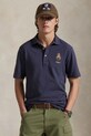 Polo Ralph Lauren polo bawełniane 710P00083 niebieski